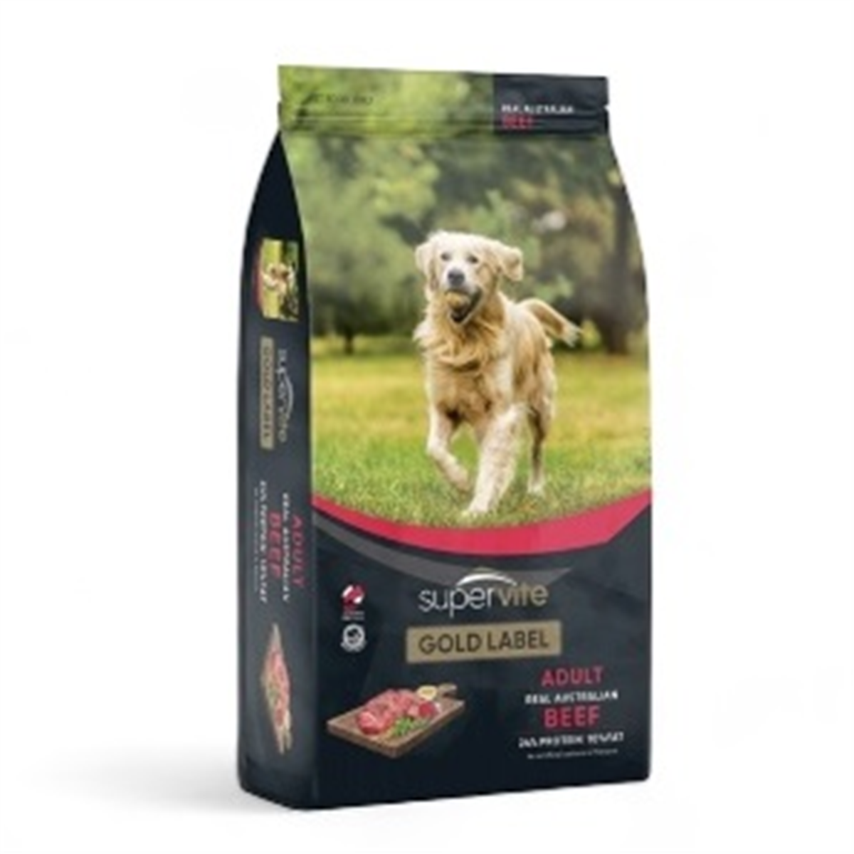 SUPERVITE GOLD ADULT BEEF 20KG