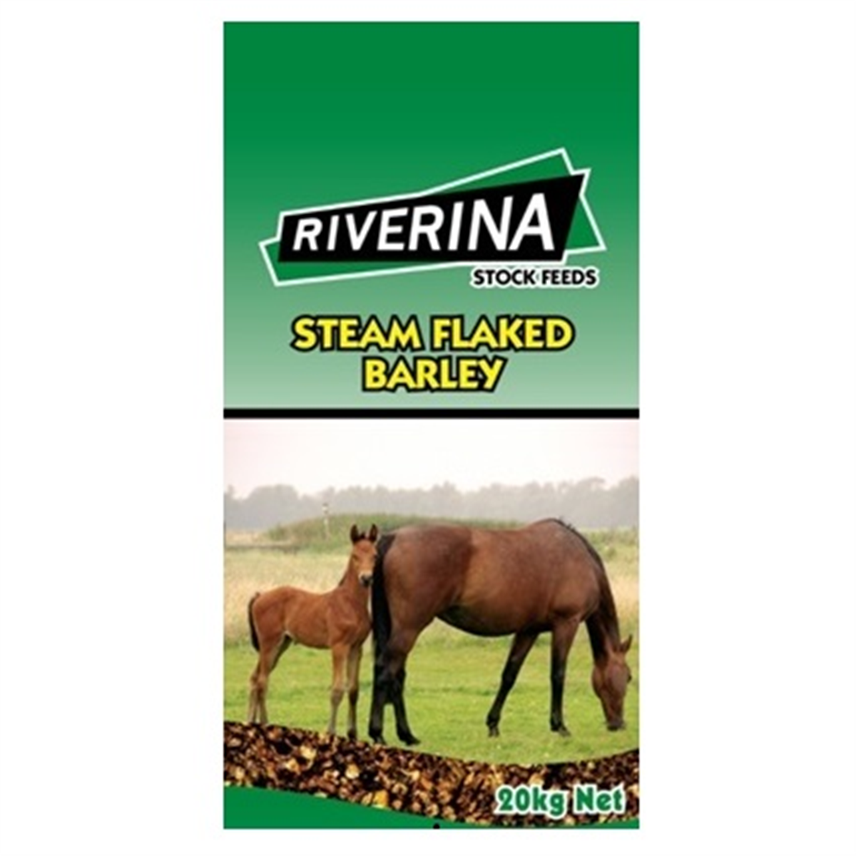 STEAM FLAKED BARLEY 20KG