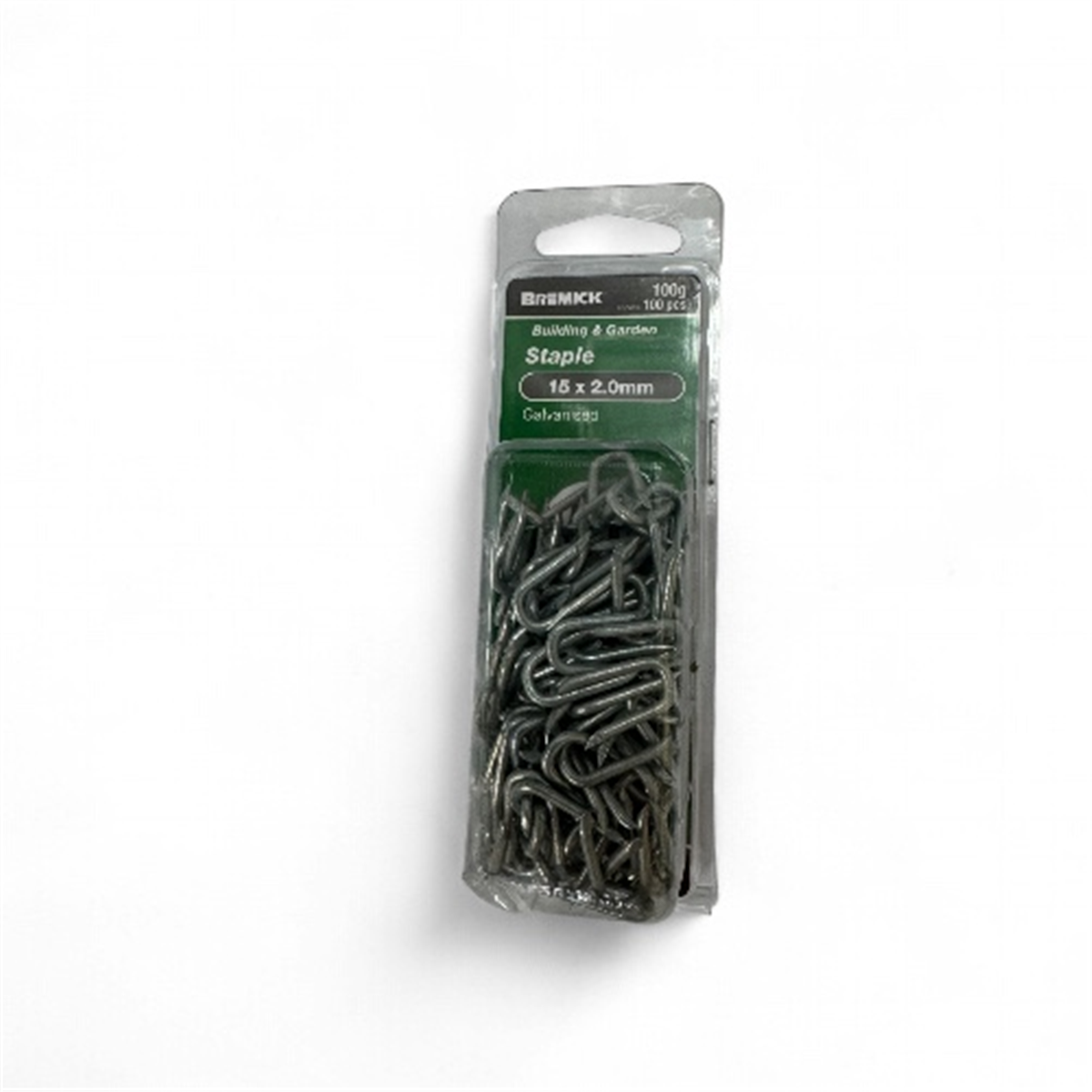 BREMICK STAPLE 2MM X 15MM 100GM GAL
