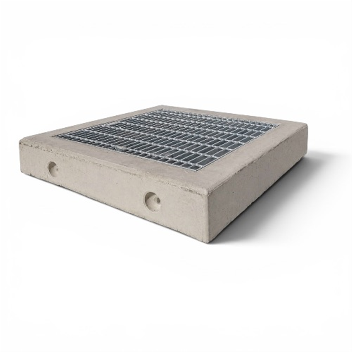 EVERHARD CONCRETE SURROUND & GALV GRATE 900MM X 900MM CLASS D