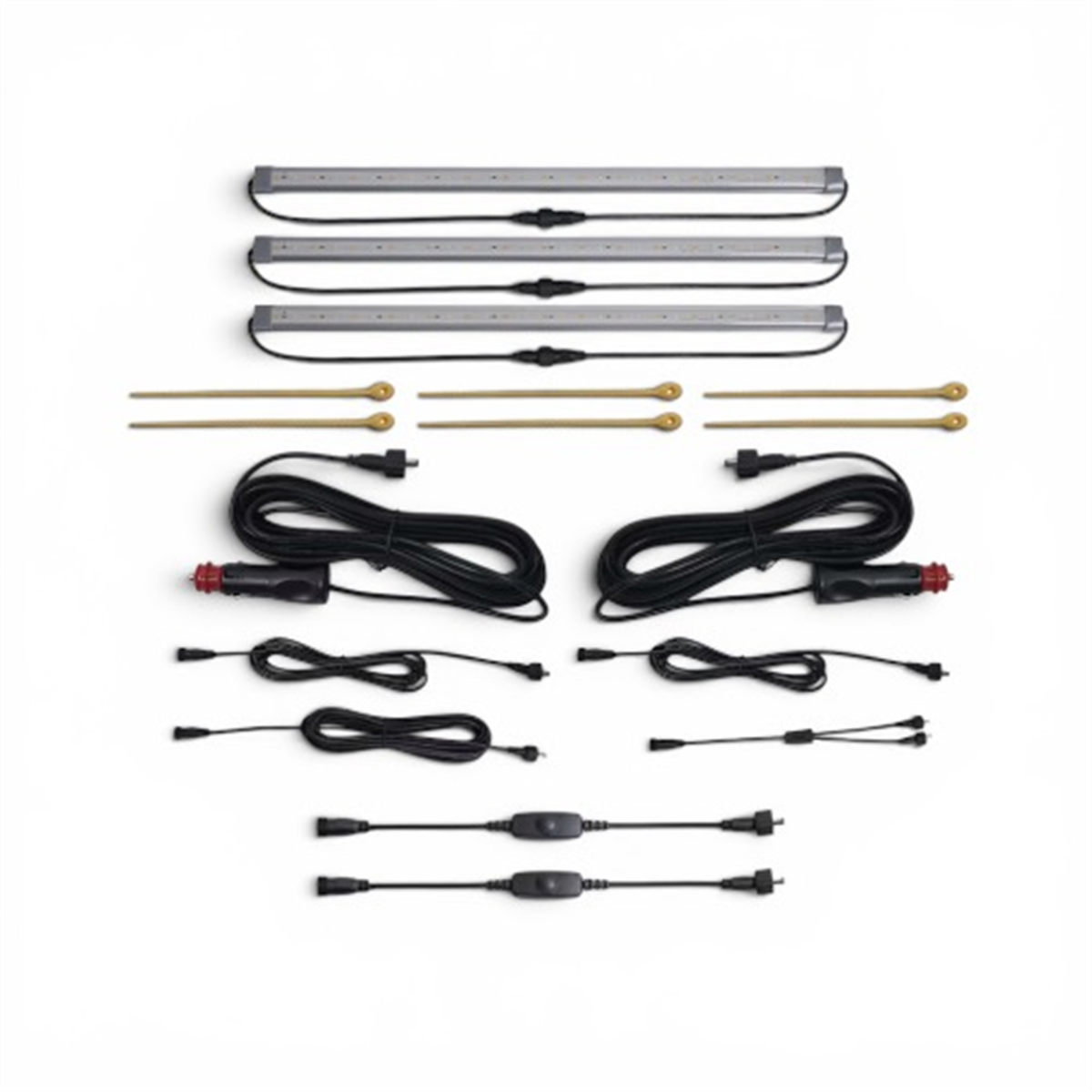 OZTRAIL 8PC 3-BAR LED LIGHT KIT