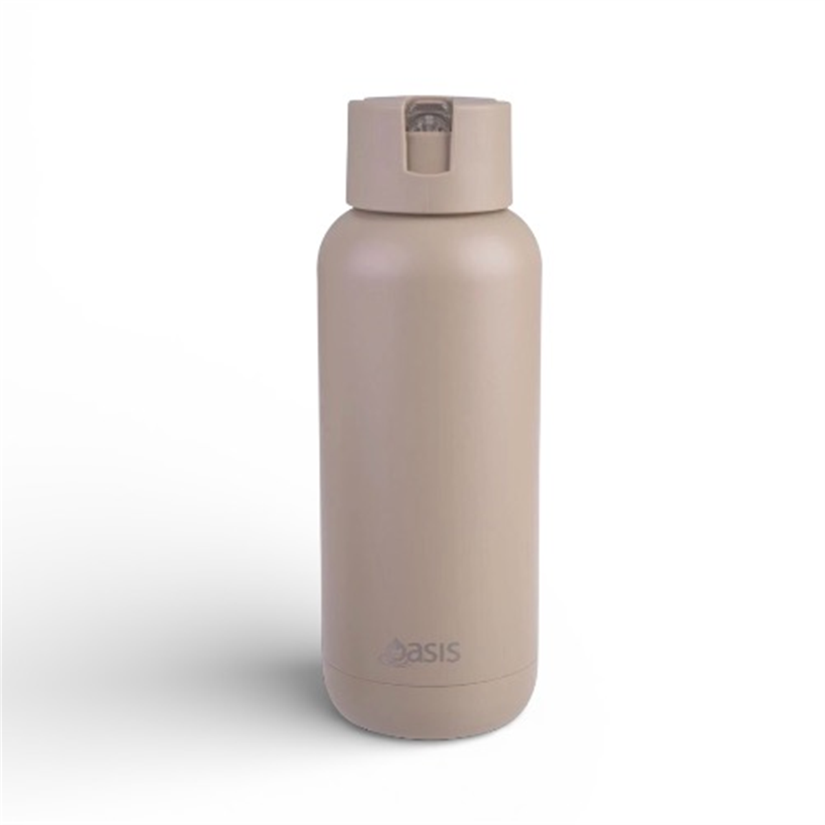 OASIS MODA CERAMIC LINED DRINK BOTTLE 1LT LATTE