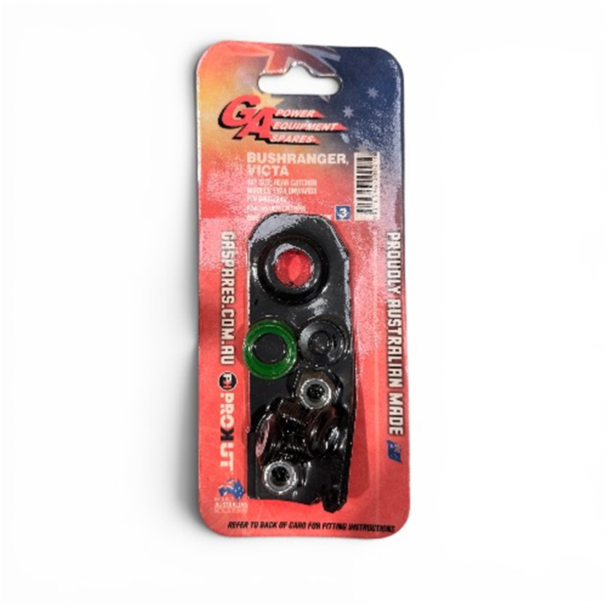BUSHRANGER, VICTA 18" MOWER BLADE AND BOLT KIT X 2 BNC3242