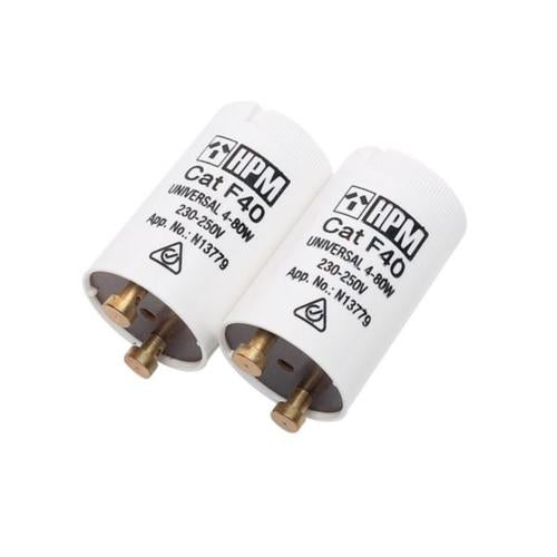 HPM UNIVERSAL FLUORO STARTER 4-65W PK2