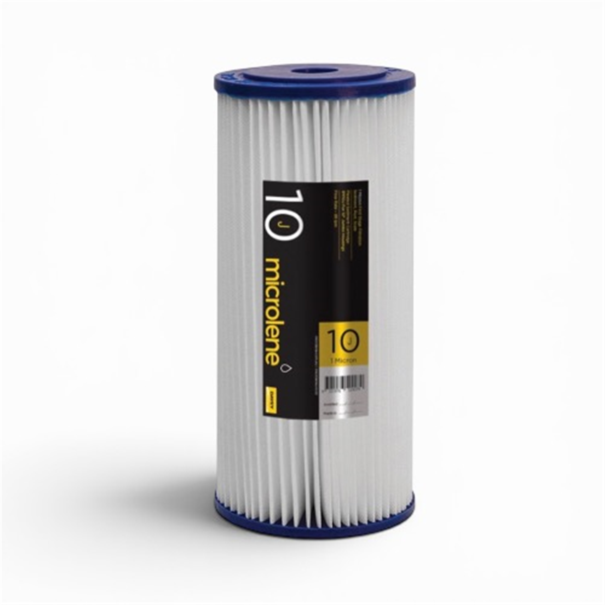 DAVEY MICROLENE JUMBO PLEATED FILTER 10" X 4.5" 5 MICRON 5PP10J