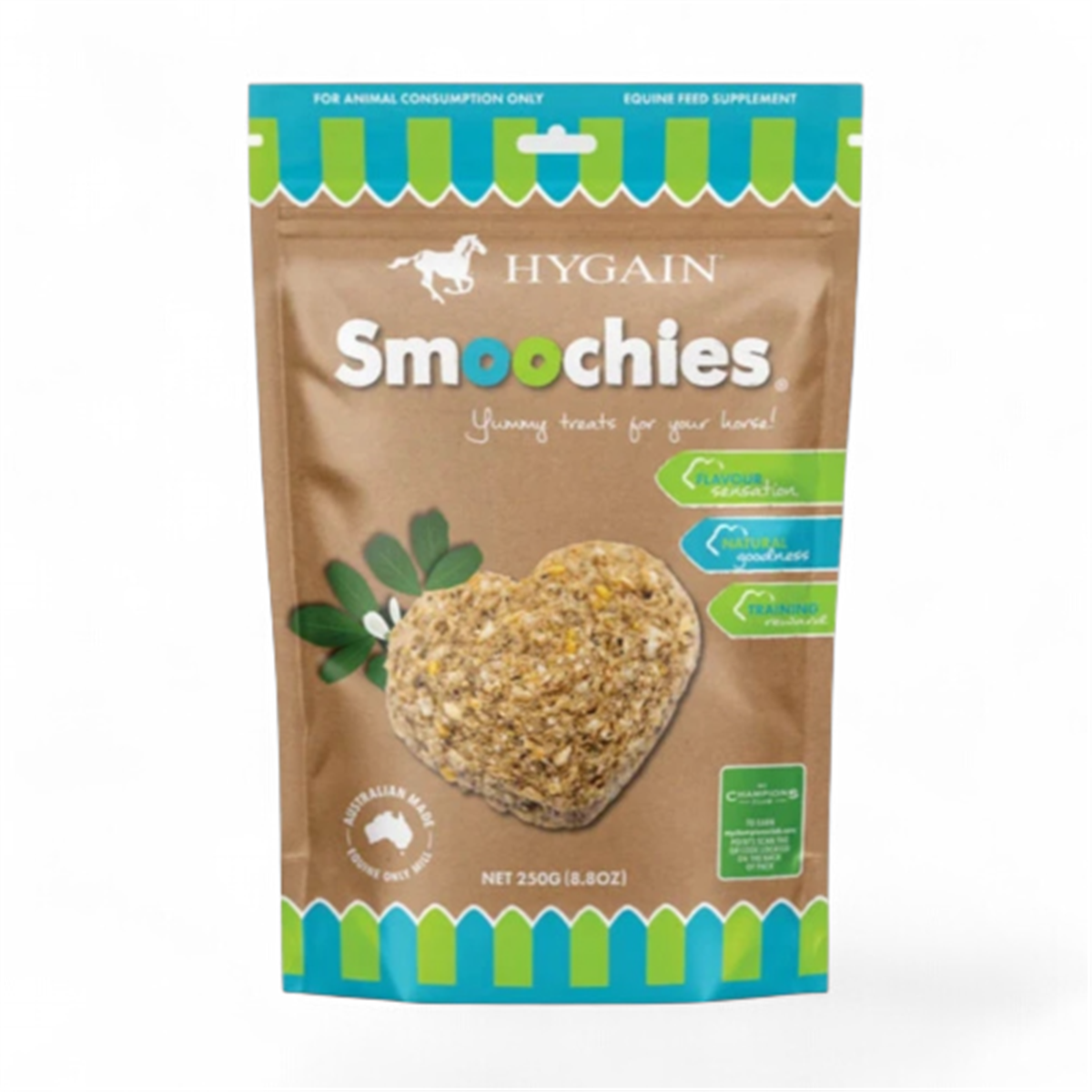 HYGAIN SMOOCHIES HORSE TREATS 250GM