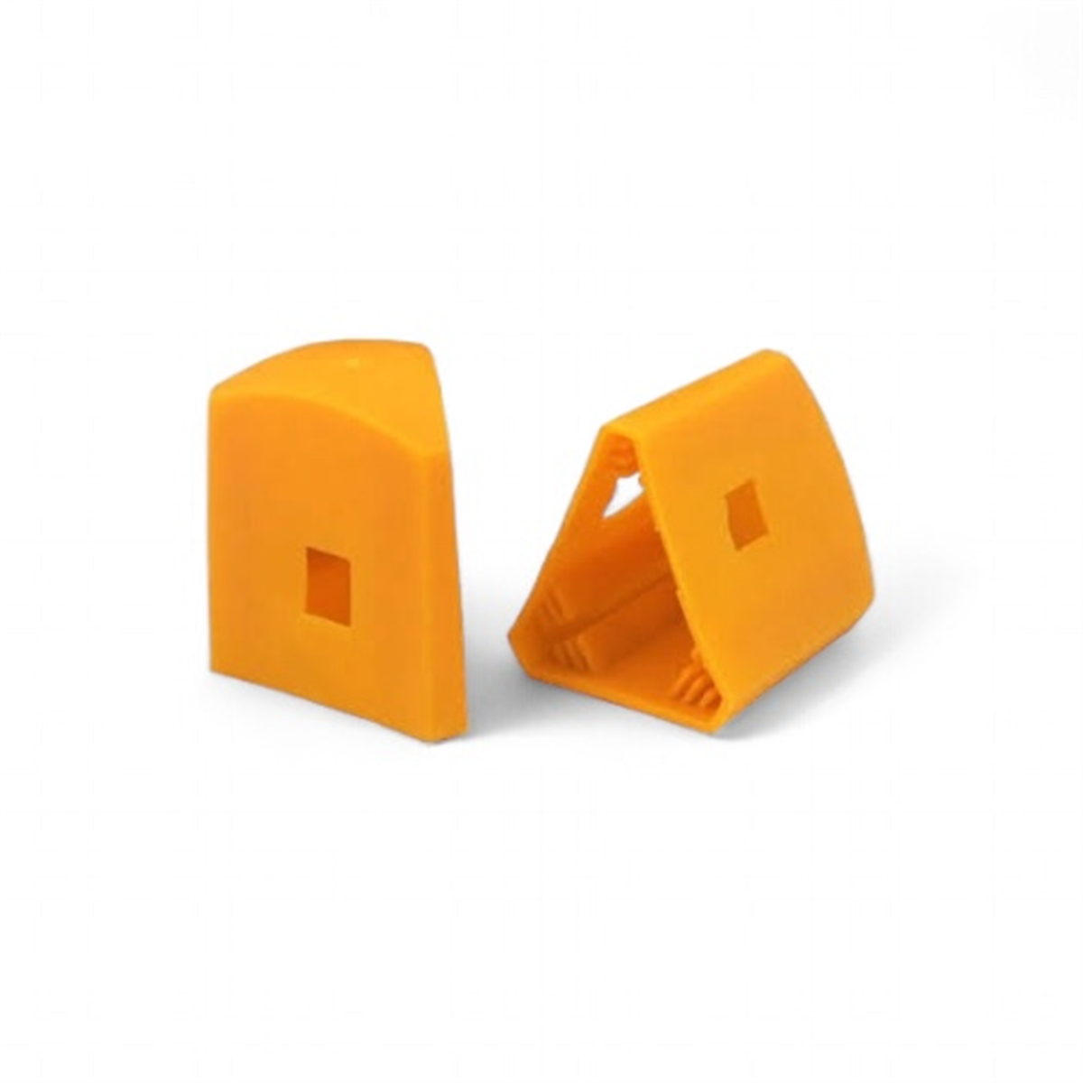 WHITES GROUP POST CAP YELLOW 60MM