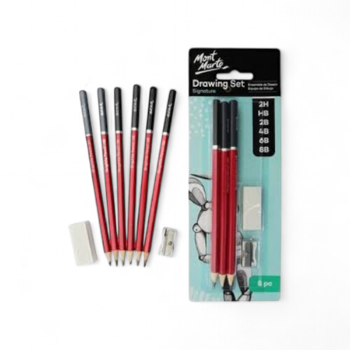 MONT MARTE DRAWING SET 8PC