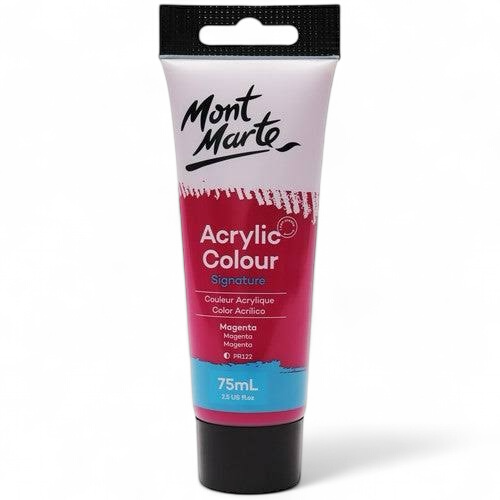 MONT MARTE ACRYLIC PAINT 75ML MAGENTA