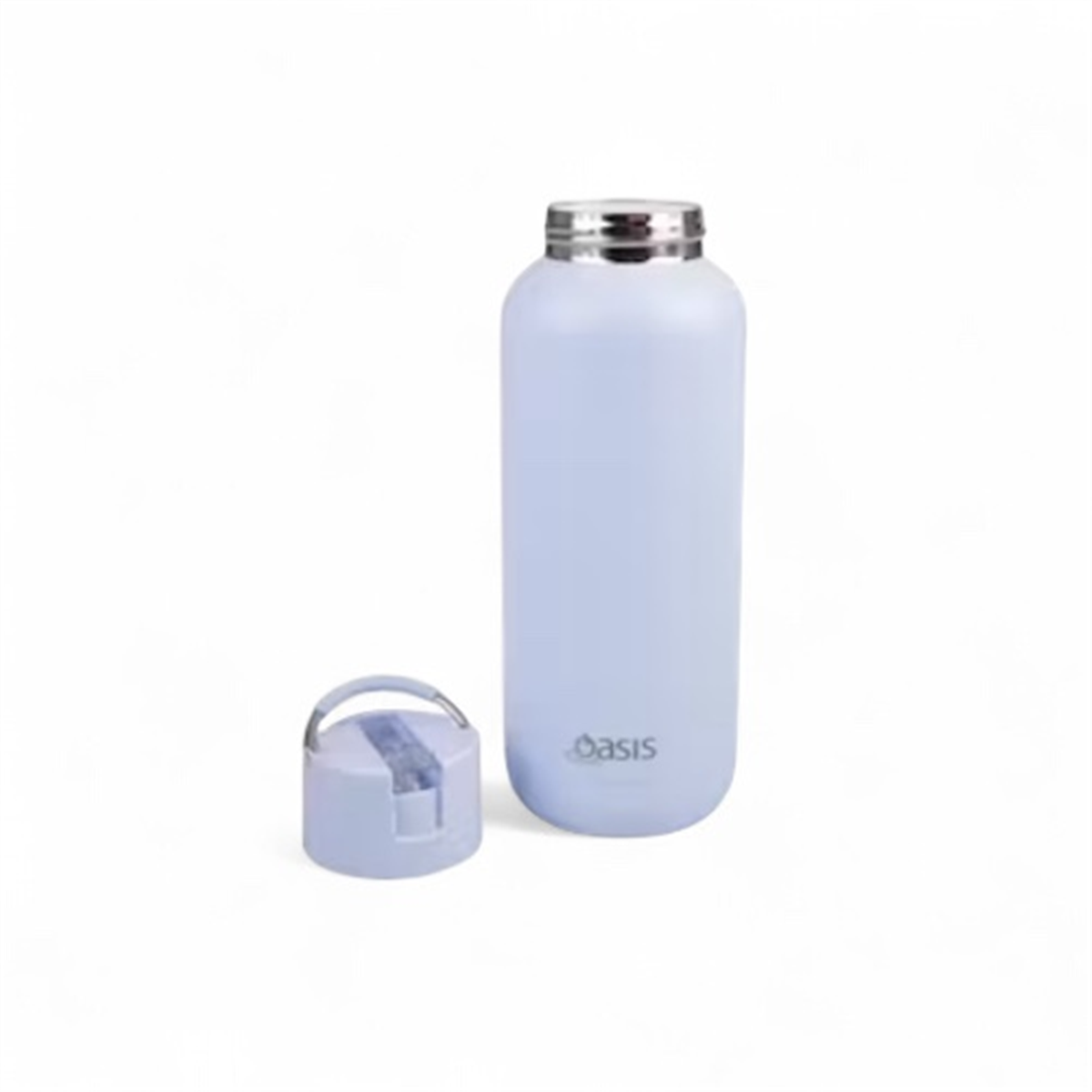 OASIS MODA CERAMIC LINED DRINK BOTTLE 1LT PERIWINKLE
