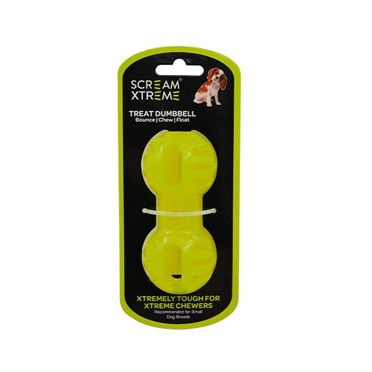 SCREAM XTREME TREAT DUMBBELL LOUD GREEN SMALL