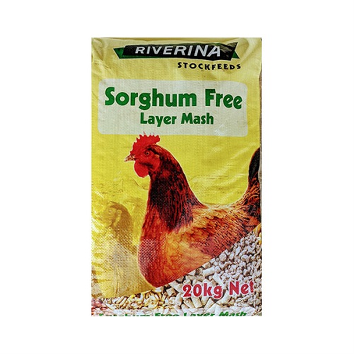 RIVERINA SORGHUM FREE LAYER MASH 20KG
