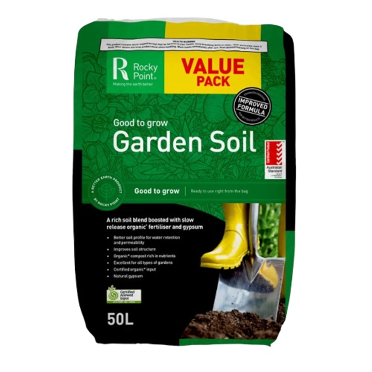 ROCKY POINT GARDEN SOIL 50LT