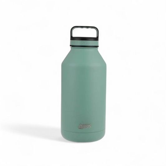 OASIS INSULATED TITAN WATER BOTTLE 1.9LT SAGE GREEN