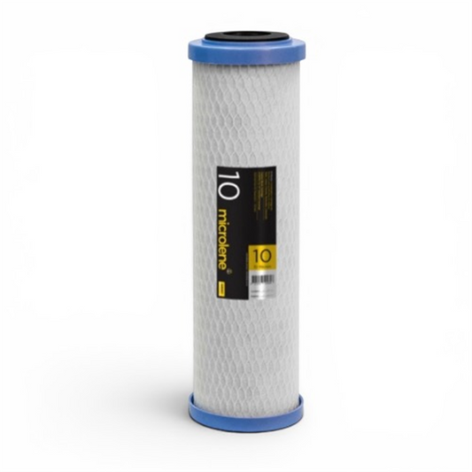 DAVEY MICROLENE CARBON BLOCK FILTER CARTRIDGE 10" X 2.5" 10 MICRON ACBM10