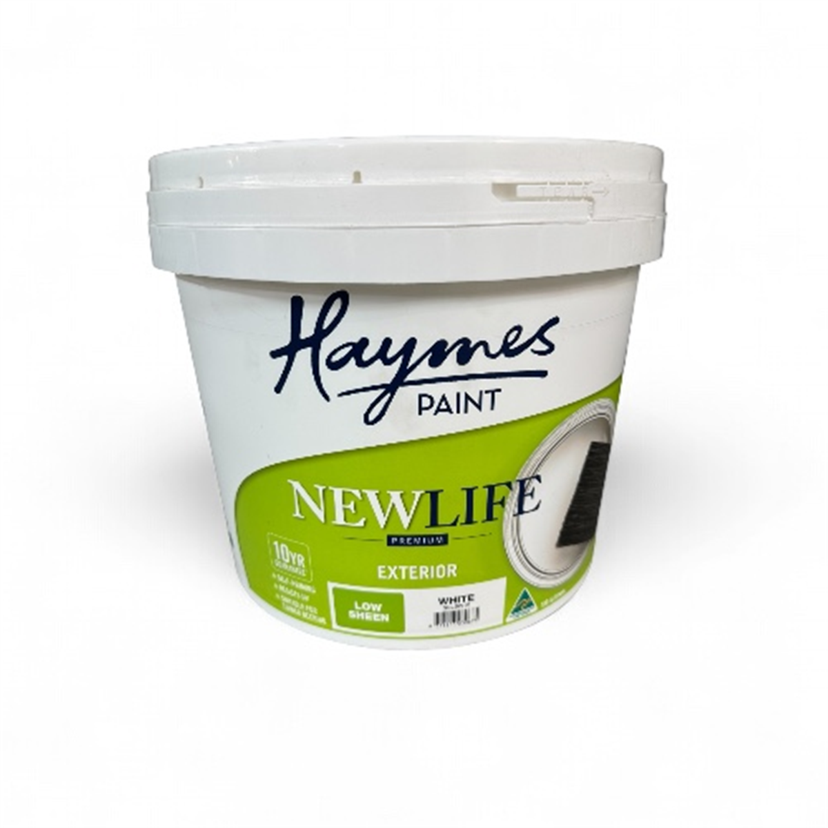 HAYMES NEW LIFE LOW SHEEN EXTERIOR WHITE 10LT