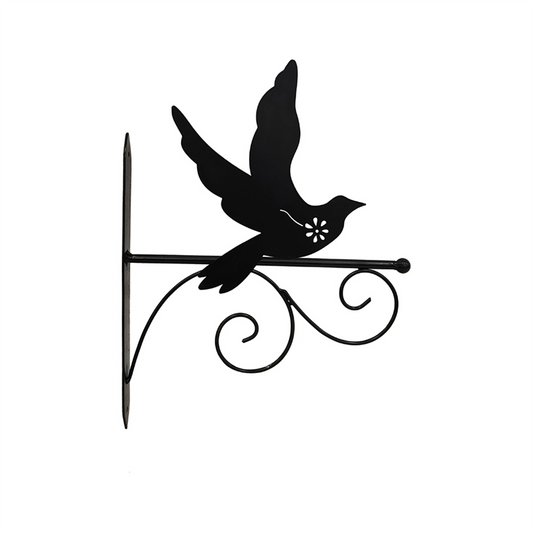 BIRD SILHOUETTE WALL BRACKET 33.5CM