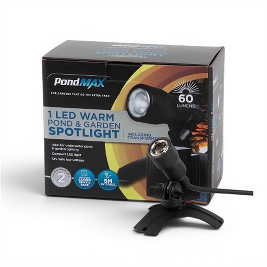 PONDMAX POND GARDEN SPOTLIGHT 1 LED WARM