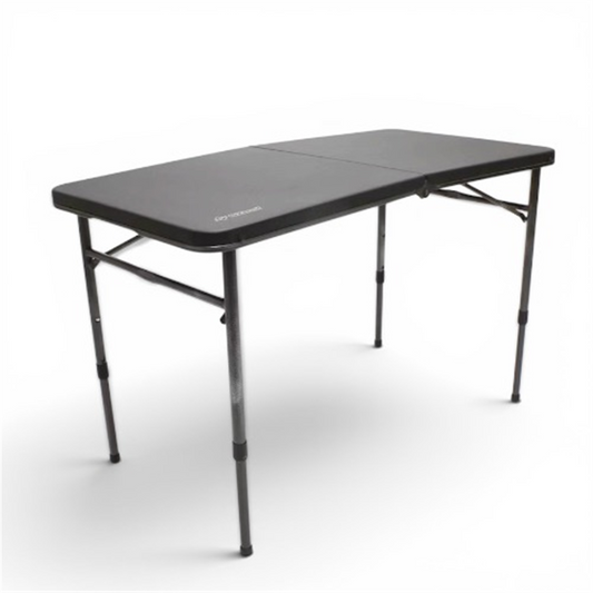 OZTRAIL IRONSIDE FOLDING TABLE 1.2MT GREY