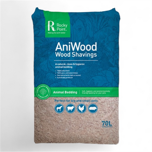 ROCKY POINT ANIWOOD WOODSHAVINGS 70LT