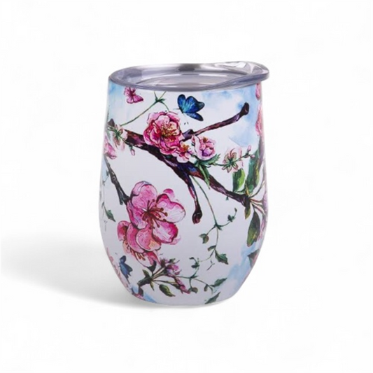 OASIS WINE TUMBLER 330ML SPRING BLOSSOM