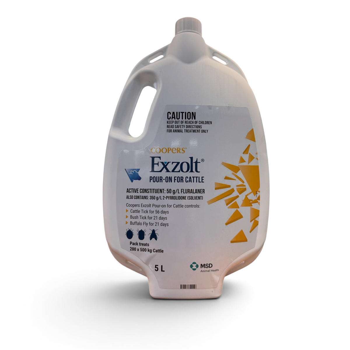 COOPERS EXZOLT CATTLE POUR ON 5LT