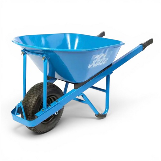 KELSO WHEELBARROW PROFESSIONAL STEEL TRAY 100LT