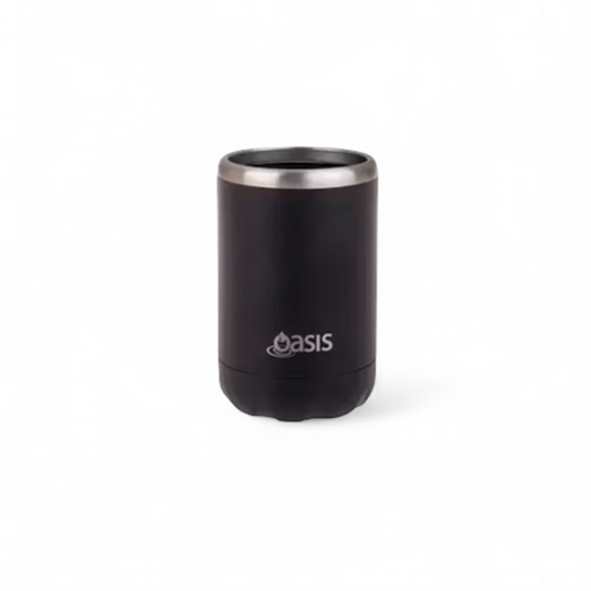OASIS COOLER CAN 375ML BLACK