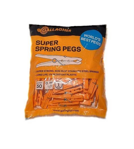 GALLAGHER LONG LIFE UV-RESISTANT PEGS PK50