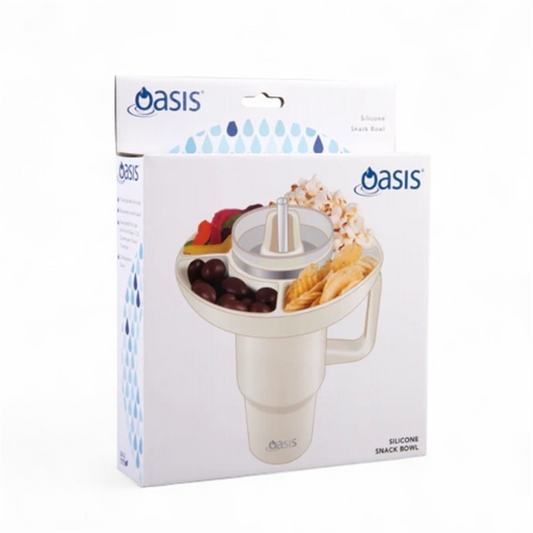 OASIS SILICONE SNACK BOWL FOR TUMBLER CUP