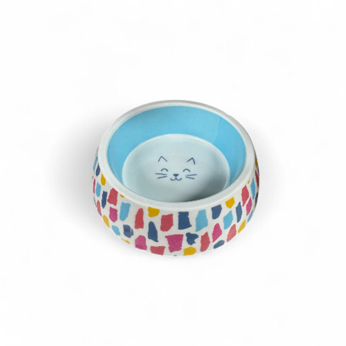 SIMPLY CAT DOUBLE WALL MELAMINE CAT BOWL