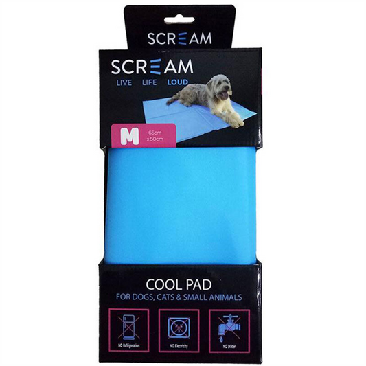 SCREAM COOLING PAD LOUD BLUE MEDIUM