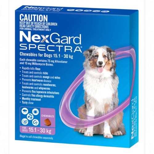 NEXGARD SPECTRA 15.1 - 30KG 3PK