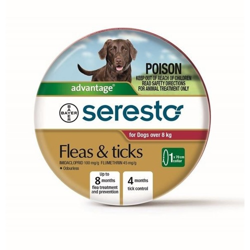 SERESTO FLEA & TICK COLLAR >8KG