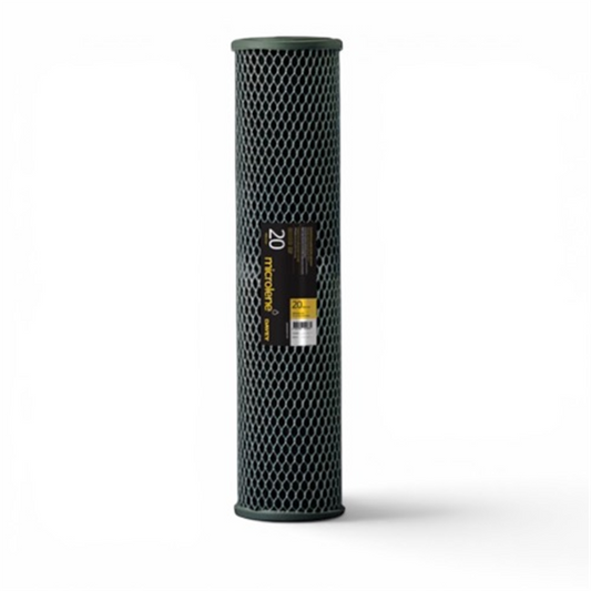 DAVEY MICROLENE JUMBO POLY PLEATED CARBON FILTER 20" X 4.5" 10MICRON PPAC20J