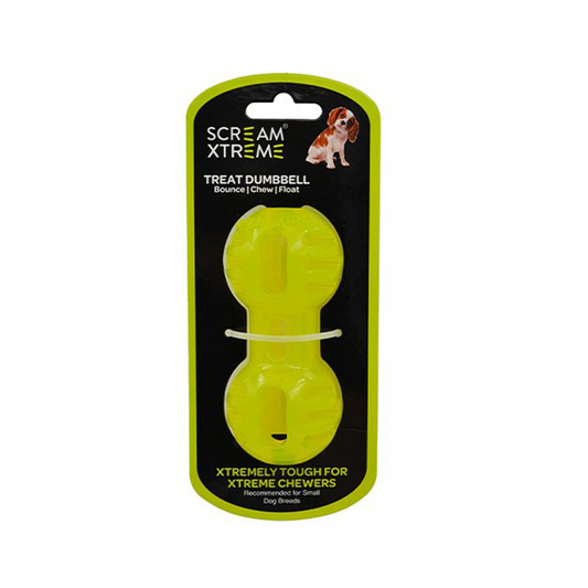 SCREAM XTREME TREAT DUMBBELL LOUD GREEN SMALL
