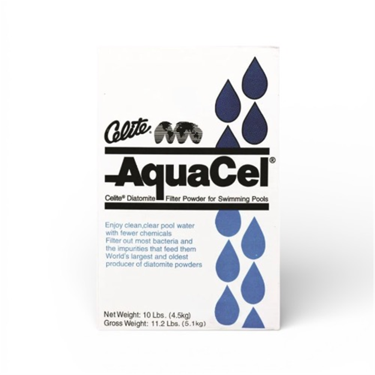 AQUACEL DIATOMITE FILTER POWDER 4.5KG