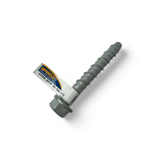 BREMICK ANCHOR SCREW FH M12 X 100MM GALVANISED - EACH