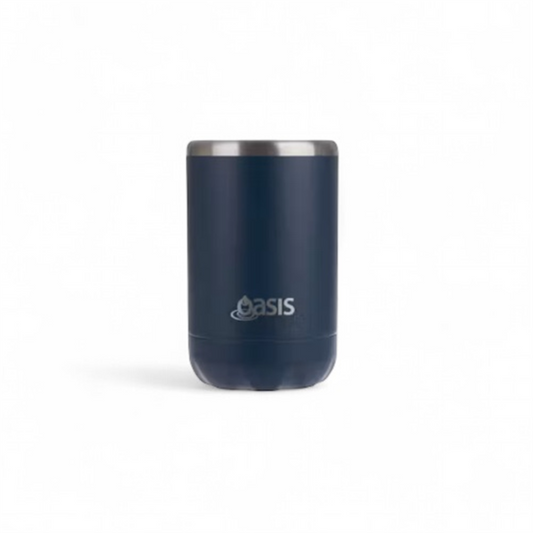 OASIS COOLER CAN 375ML NAVY