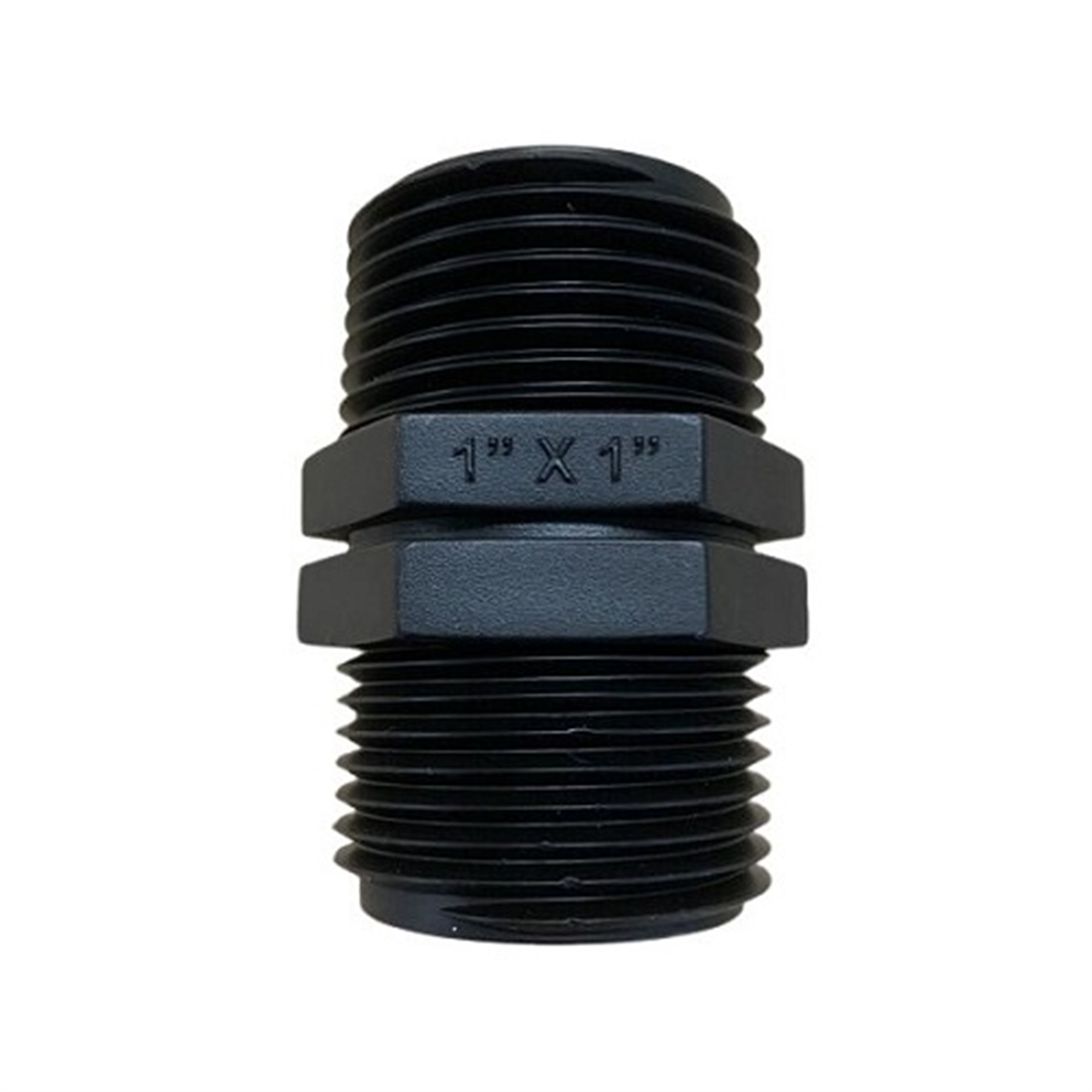 POLY NIPPLE 25MM (1") BSP