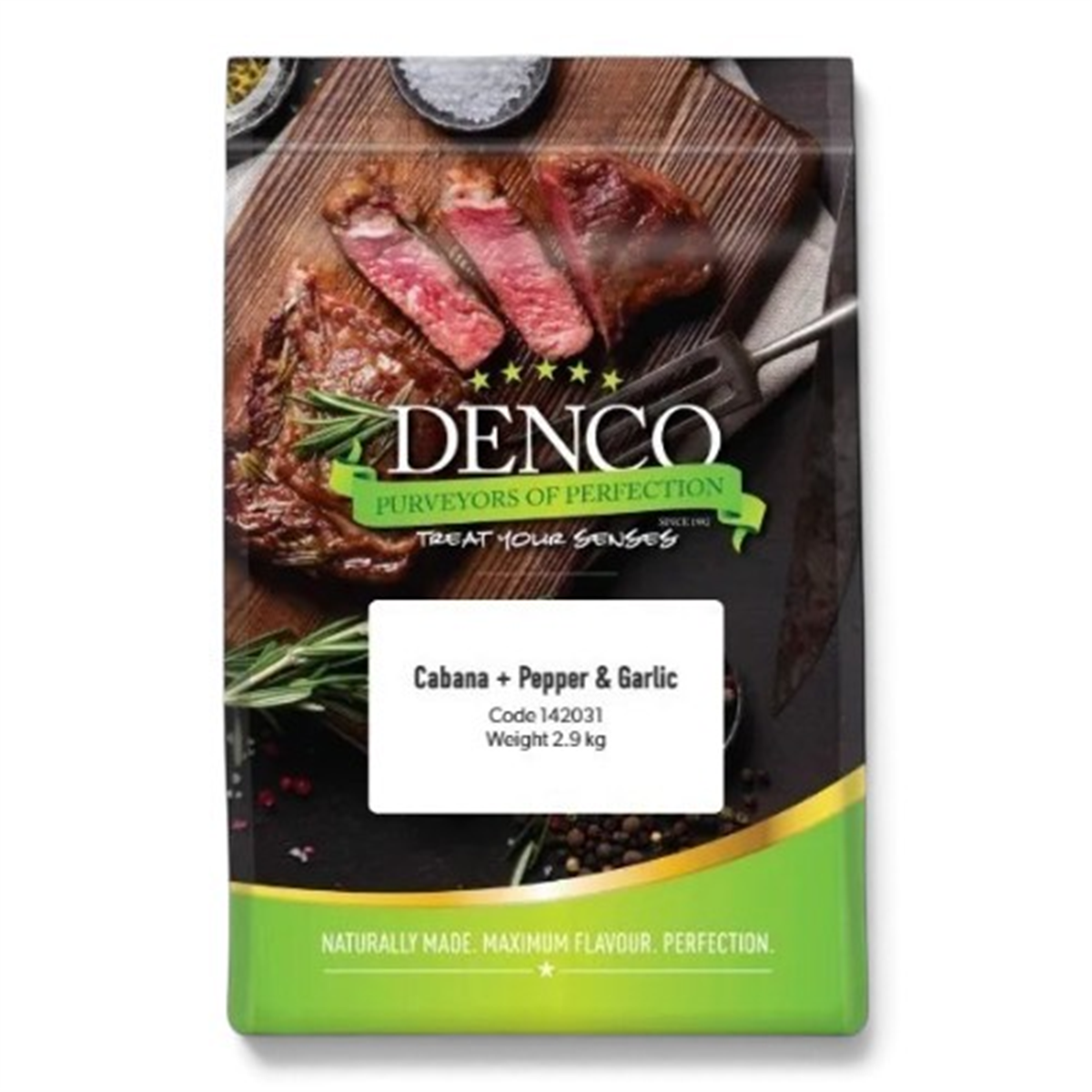 DENCO CABANA + PEPPER & GARLIC MIX 2.9KG